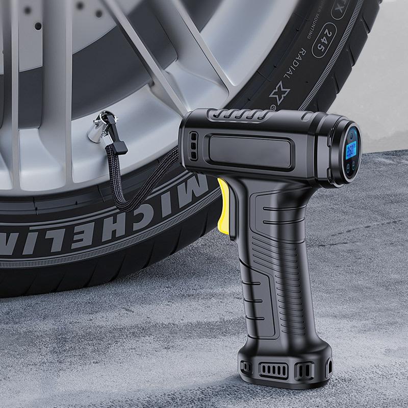 Tire Inflator Portable Air Compressor, 100W 12VPortable for Car Tires Portable Electric for Motor Bike