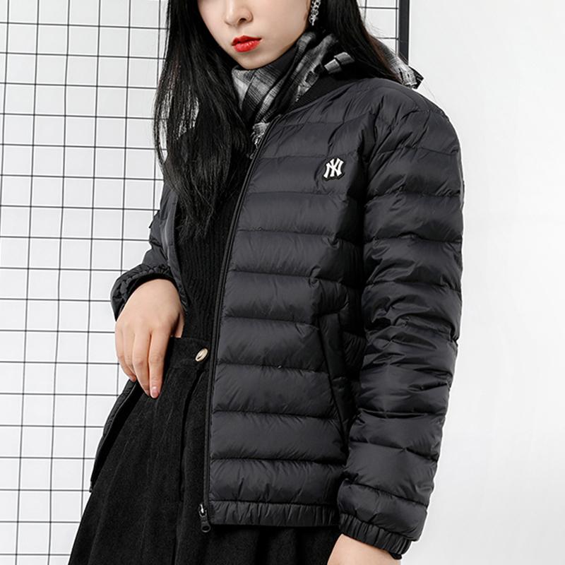 New MLB Down Jacket Winter Cropped Unisex Black 31DJL2061-50L