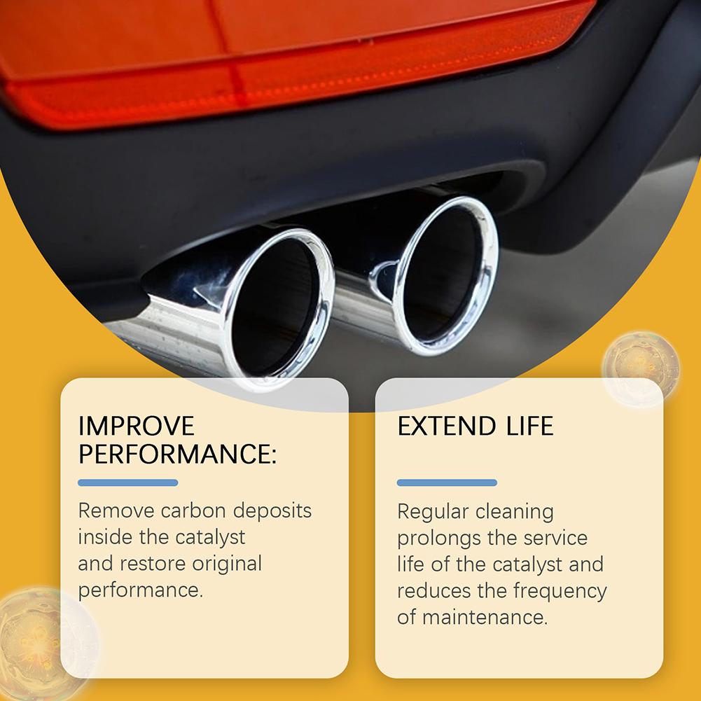 Car Engine Catalyst Converter Cleaners Automobile Engine Accessories Cleaning Car Clean Acceler L4X8