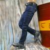 1/6 Scale Soldier Classic Jeans & Belt Model Toy for 12'' Male Action Figure Body Accessories