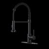 LINGJULI Stainless Steel Pull-Out Kitchen Faucet with Filter Function