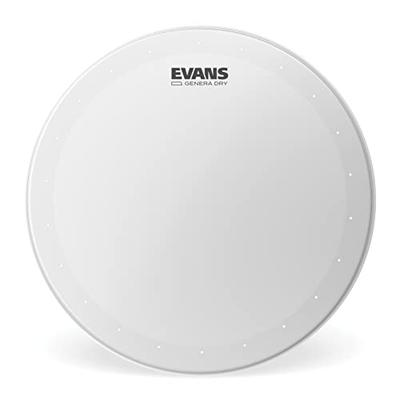 EVANS Genera Dry B14DRY Drumhead (10mil + 2mil Control Ring with Vents), 14-inch [Official Japanese Product]