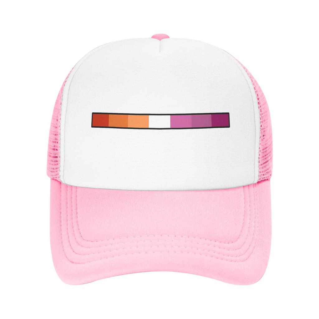 Sounds Gay Im In LGBT Pride Rainbow Mesh Baseball Cap Adult HipHop Trucker Hat Adjustable Polyester Sun Caps