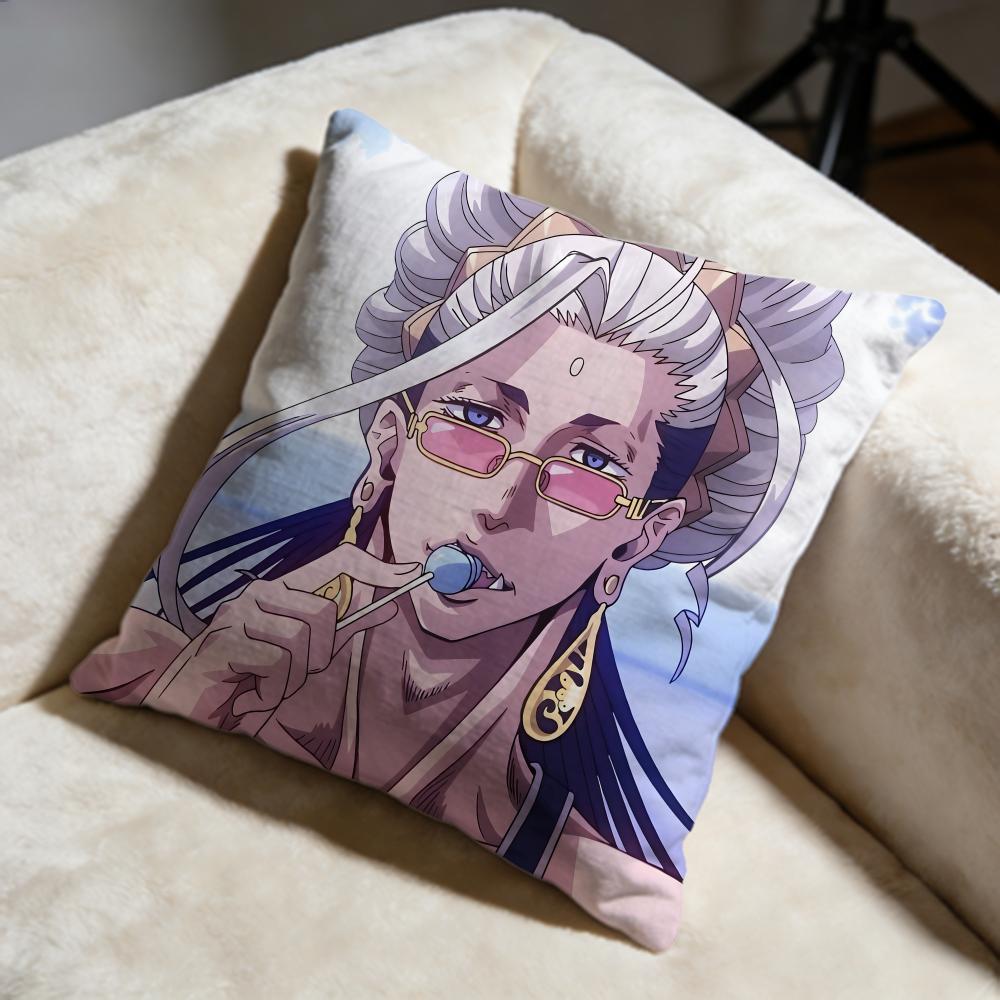 Trendy RRecord of Ragnaroked Cushion Cover Soft Decorative Pillow Case Suitable for Bedroom Sofa Car Travel Use