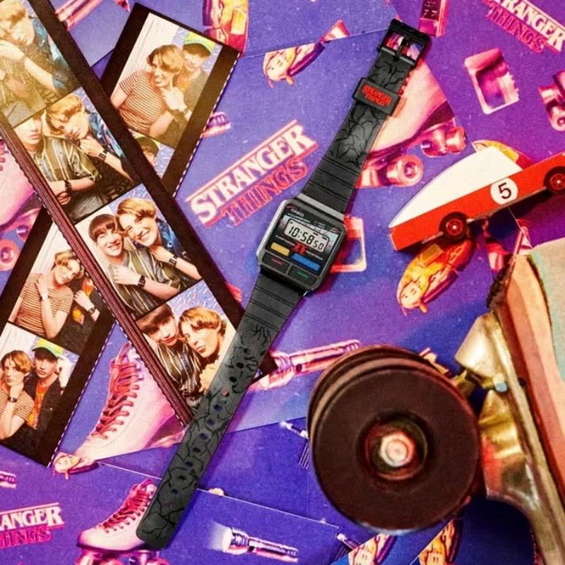 CASIO Watch STANDARD Stranger Things A120WEST-1A