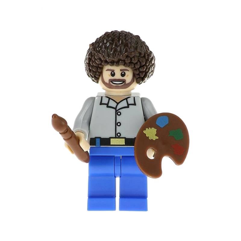 Mini Toy Figures From Cartoon City Movie 4.5cm/1.77in Size Abs Plastic Small Building Blocks