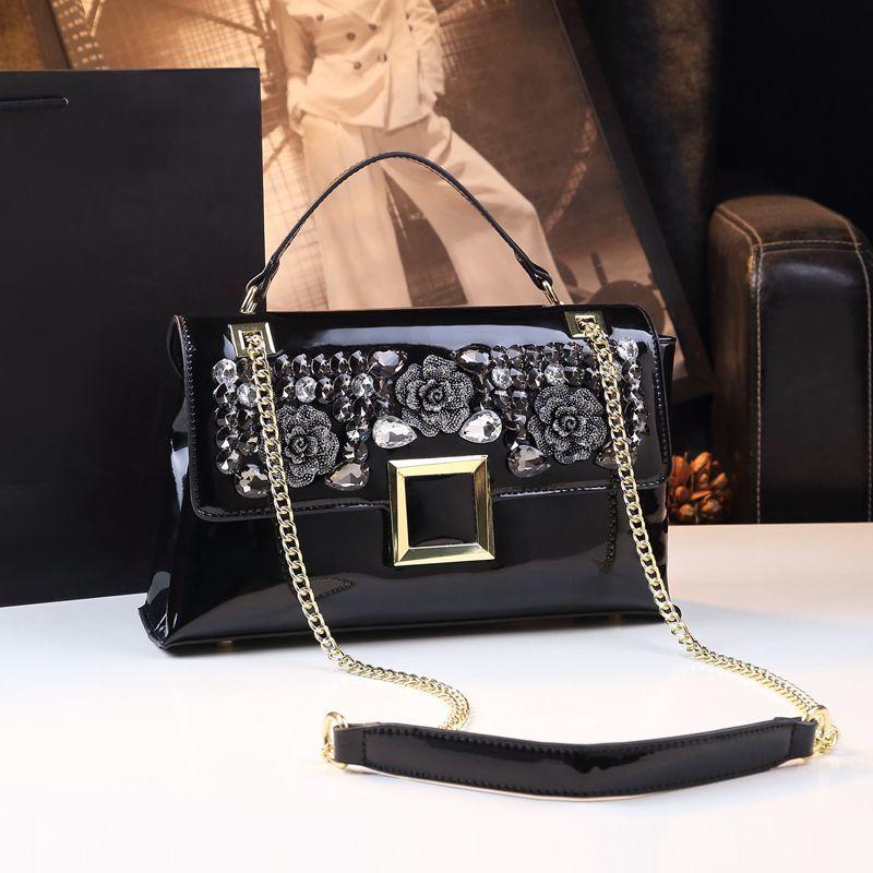 

2025 New Fashionable Diamond Inlaid Women s Elegant Shoulder Crossbody Bag
