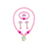 Unicorn princess accessories set, linking crown necklaces, headbands, girls' princess dress accessories, cross-border foreign trade