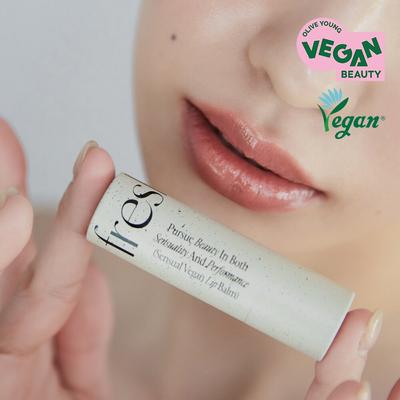 Baume à lèvres sensuel végétalien