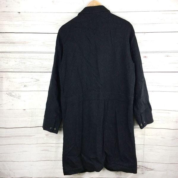 American Rag Cie Wool Long Coat Outer Size 1 Men S Black Oversized(USED)
