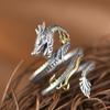 New Dragon Rings Retro Personality Design Sensory Zodiac Signs ,Dragons ,Dragons Open Ring Ring Men And Women 