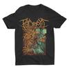 Men's T-Shirt Retro Hip Hop Metal Band Print Short Sleeve Cotton Tees Luxury Brand Shirt Oversize Tops Men Clothing Streetwear