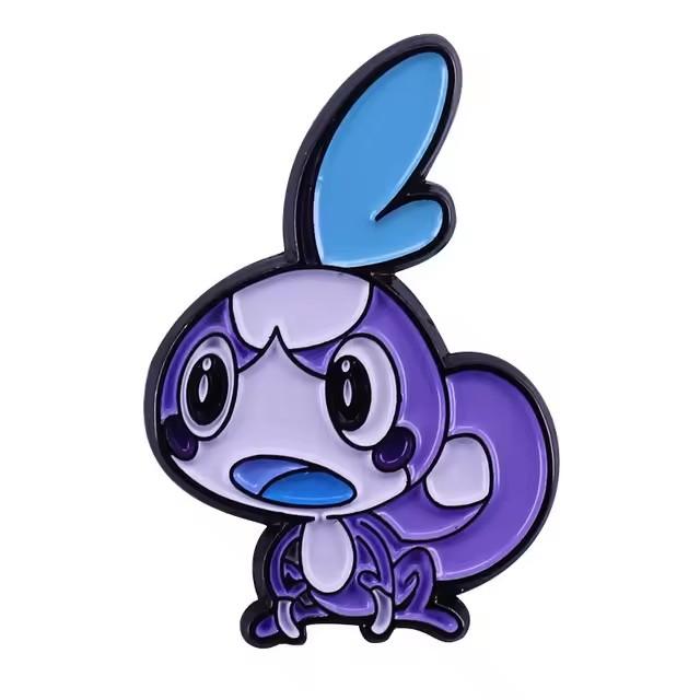 Japanese Anime Pokemon Enamel Pin Lapel Pins for Backpack Brooches On Clothes Briefcase Badges Metal Jewelry Accessories