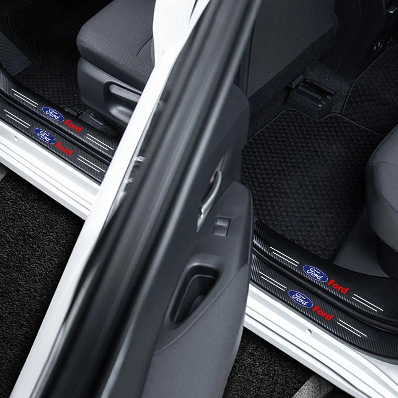 Autoaufkleber Heiß Für Ford 5 Stück Auto Zubehör Türaufkleber Schweller Kratzschutz Aufkleber Für Ford Focus 2 3 Mondeo Kuga Fiesta M