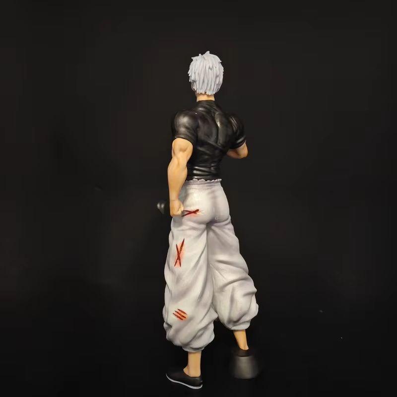 22cm Jujutsu Kaisen Gojo Satoru Anime Figuren Met 3 Verwisselbare Hoofden Model Trendy Speelgoed Bureaublad Decoratie Cadeau Verzamelaar