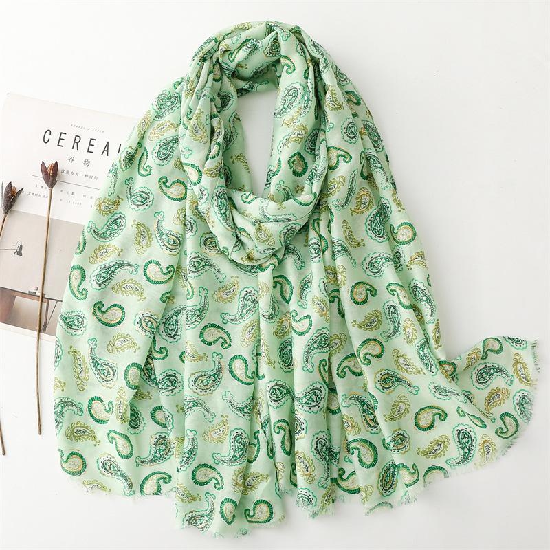 

Роскошные богемные стили пейсли женский шарф шаль теплый хлопок лен на ощупь кисточка пашмина мусульманский хиджаб обертывание вискоза тюрбан 88x180cm