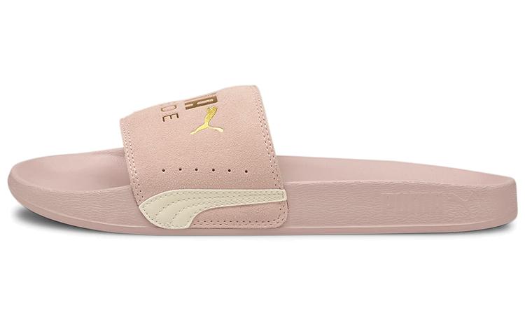 PUMA Leadcat Ftr Suede Slide  Classic Pink Gold  Women s 372277-09 39