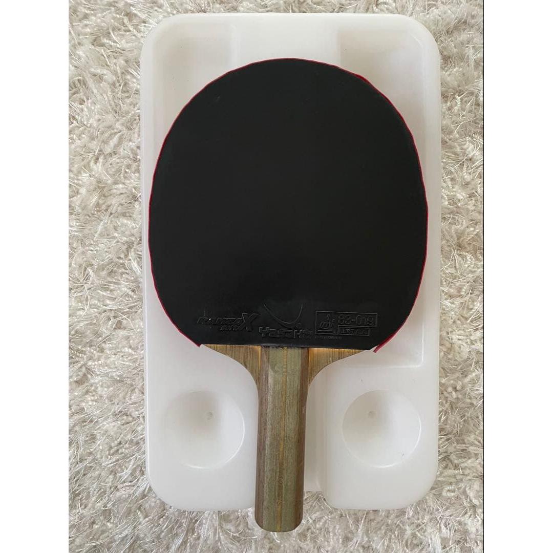 Used Nittaku Table Tennis Racket Kasumi Basic with Case Kasumi Ishikawa