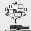 3D Acrylic Family Photo Tree Wall Stickers For Living Room DIY Photo Frame Tree Mirror Decal Home Decorative Art Wall Decals