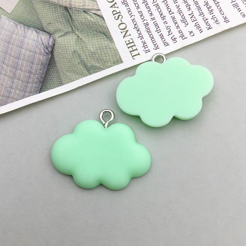 

Красочный кулон-шарм из смолы в виде фруктов и цветов для изготовления украшений своими руками