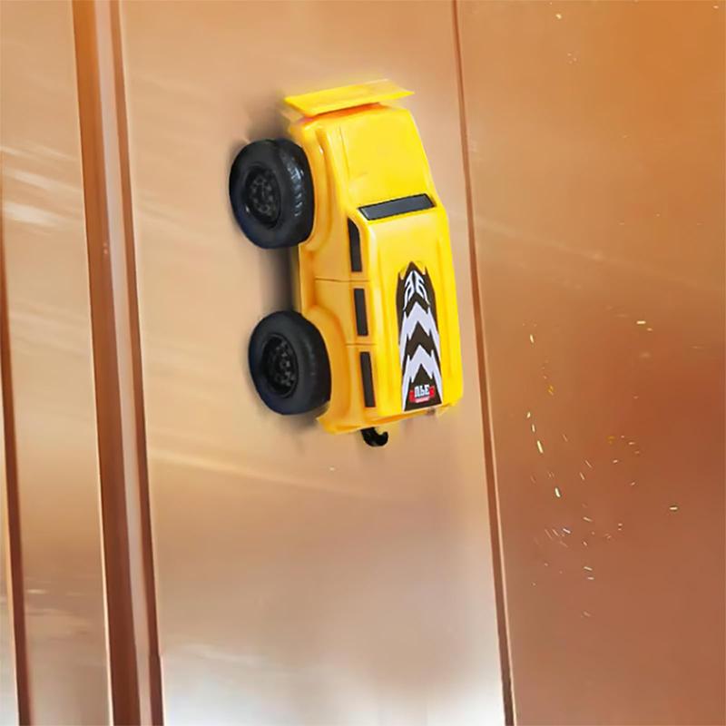 Magnetic Wall Climbing Toy Car Anti Gravity Climbing Iron Car Puzzle Decompression Toy Car Inertia Magnetic Suspension Car