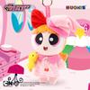 Powerpuff Girls Plush Keychain: Pajama Series Bubbles & Blossom Pendant Ornament Gift