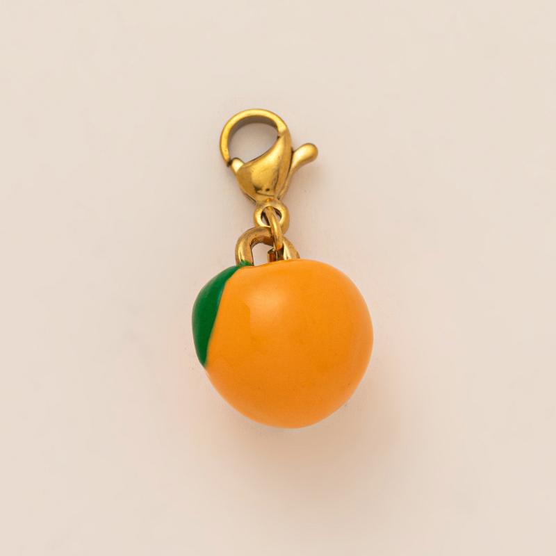 DIY Emaille Edelstahl Anhänger Bunte Frucht Banane Wassermelone Orange Avocado Anhänger Handgefertigter Schmuck Zubehör