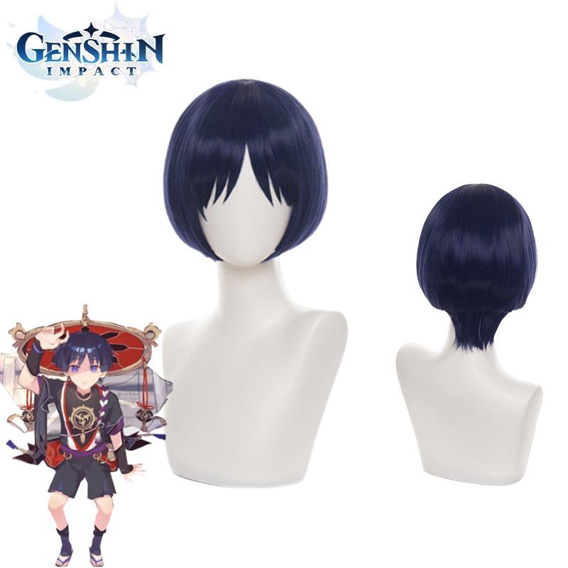 Stunning Genshin Impact Scaramouche Cosplay Wig For Halloween Parties!