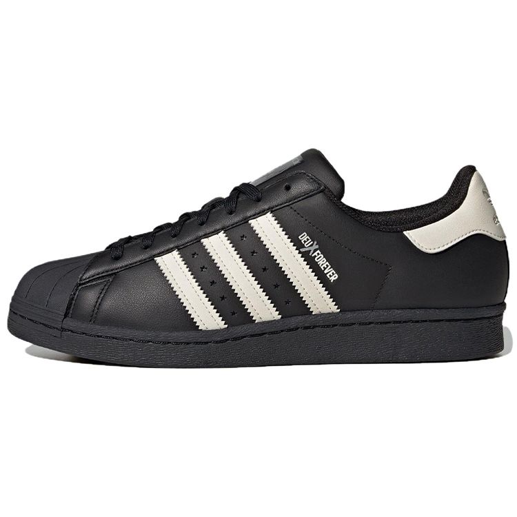 Adidas Originals Superstar 80S Comfortable Versatile Low-Top Sneakers Unisex Sneakers Black White IF6291