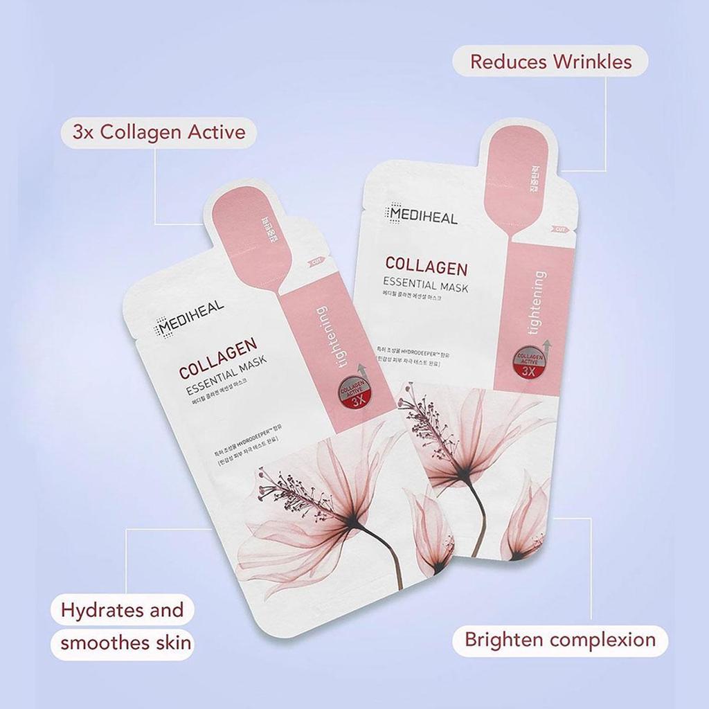 Mediheal Maschera Essenziale 10 Fogli/4 Fogli (1BOX) 4Digitato