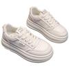 Thick-soled women's 2026 new muffin spring and autumn women's shoes sports breathable students casual soft-soled heightening board shoes