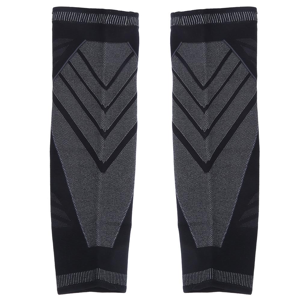 

2Pcs Summer Thin Kneepad Knitted Nylon Flexible Long Sleeve Knee Protector SportsXL