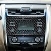 Carbon Fiber Interior Radio Console Cover Trim For Nissan Altima Sedan Type A