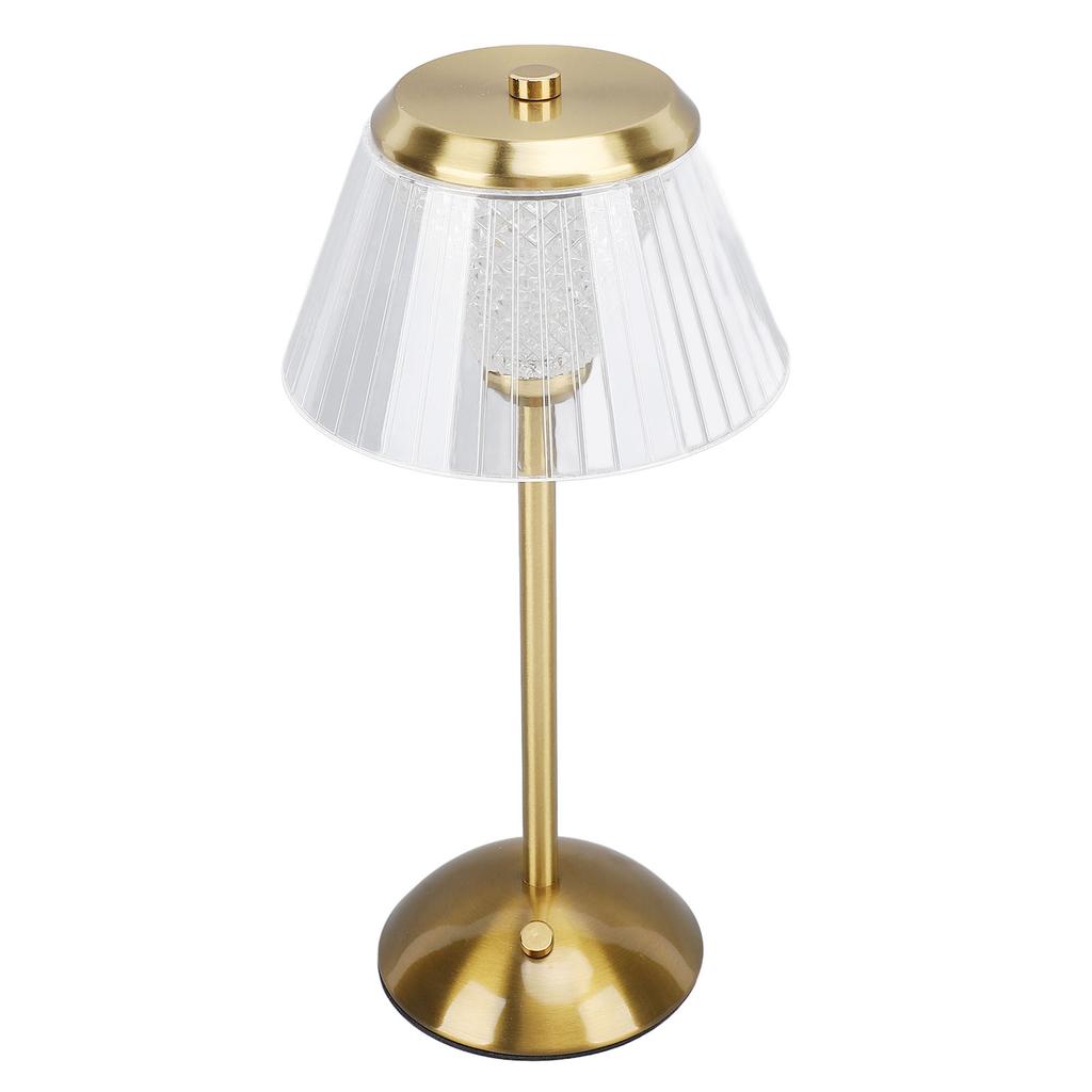 Cordless Desk Lamp Rechargeable 3 Color Temperature Dimmable LED Nightstand Table Light for Bedroom