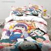 Cartoon DR S-Slump Arale Anime Bettwäsche-Set Bedrucktes Bettwäsche-Set Mit Kissenbezug Bettdeckenbezug Weich Queen King Size Bettwäsche Zuhause