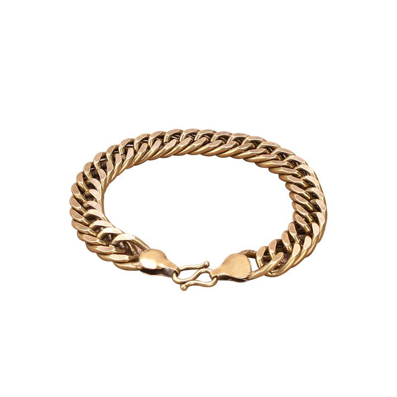 

Vintage Yellow Punk Men Bracelet Bold Street Simple Accessory