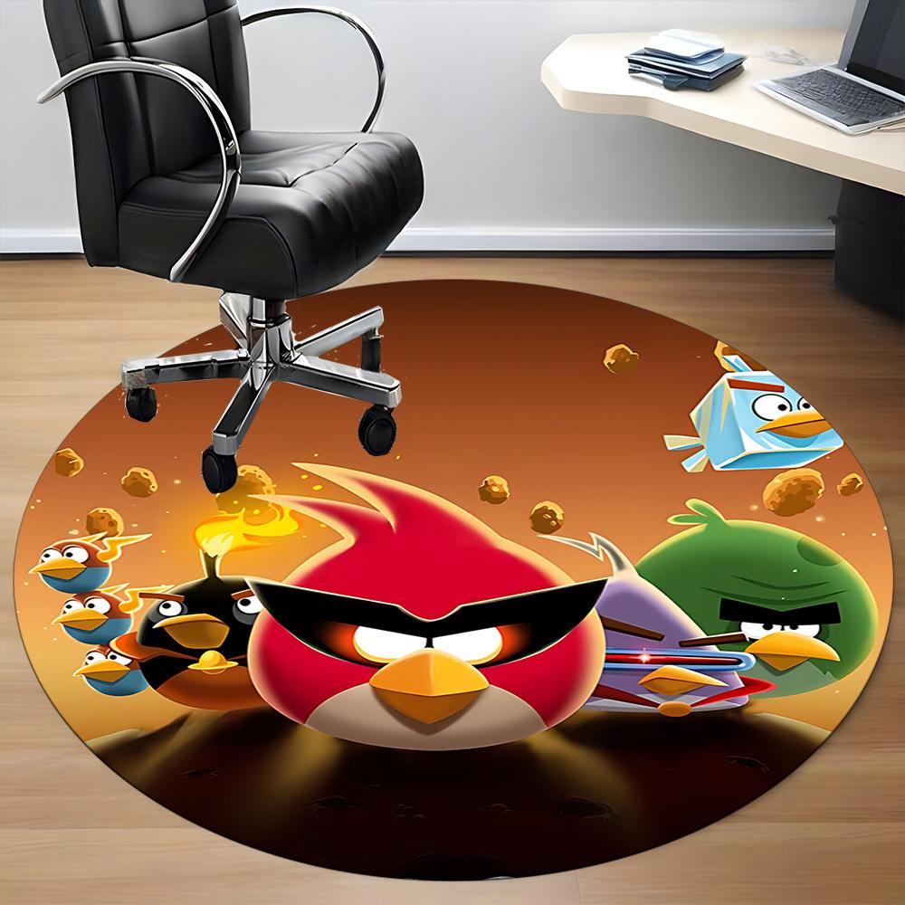 1pc Office Round Area Rug, Bedroom Living Room Home Decor, Room Deco,  Offic a1016151