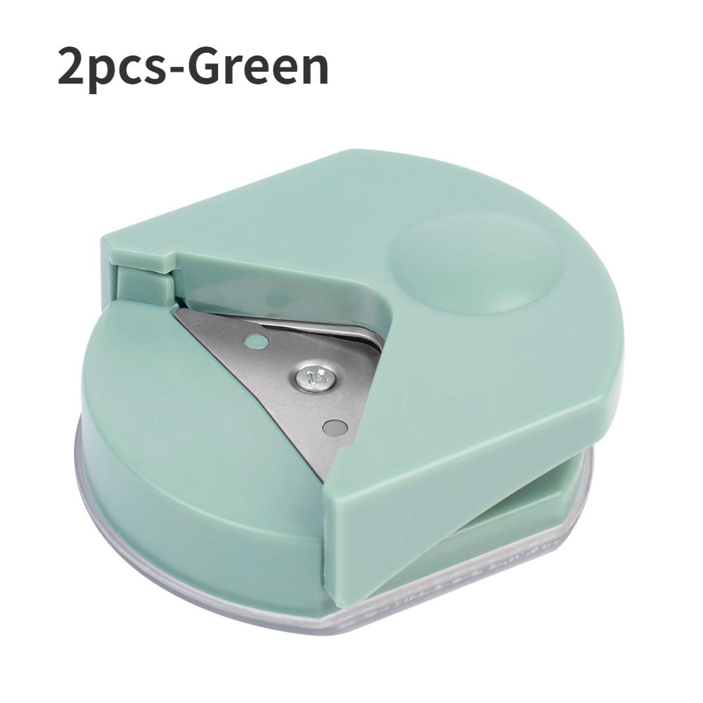 Circle Cutter Button Maker Corner Round Machine Corner Punching Portable Paper Cutter Card Photo Cutting