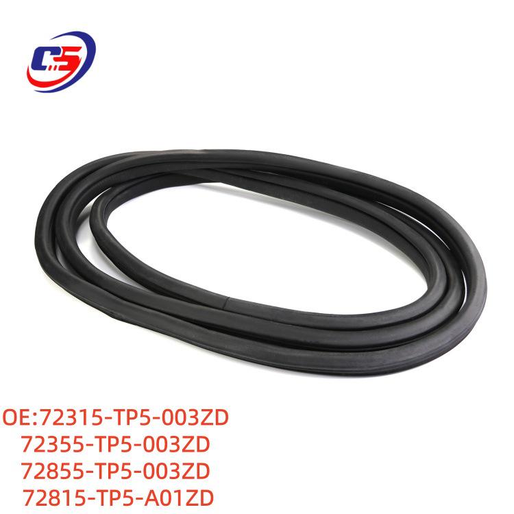 Honda Spirior Car Body Sound Insulation Sealing Rubber Strip 72815-TP5-A01ZD 72315/72355/72855-TP5-003ZD 72815-TP5-A01ZD
