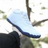 New Outdoor Sports Comfortable and Warm, Piled and Thickened Five-finger Cotton Shoes, Couple Hiking Mid-tube Cotton Boots