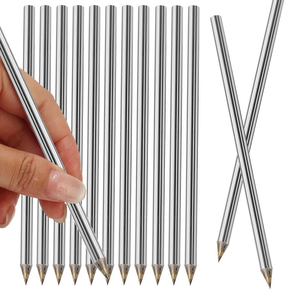 Carbide Scriber Pens Alloy Scribe Pen Metal Wood Glass Tile Cutting Marker Pencil Woodworking Hard Metal Lettering Hand Tools