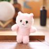 Realistic Cat Cute Plush Keychain With Ultra Soft Pp Cotton Bag Charm Gift