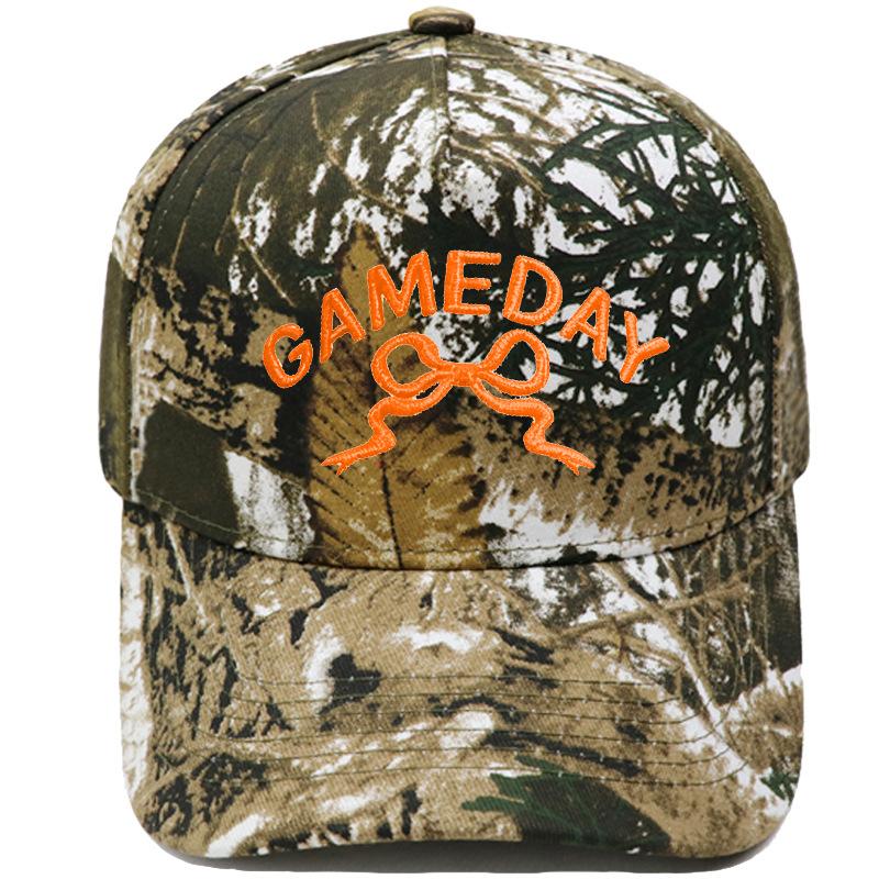 GAMEDAY Truck driver hat three-dimensional embroidery retro color matching baseball cap European and American men's and women's casual hat