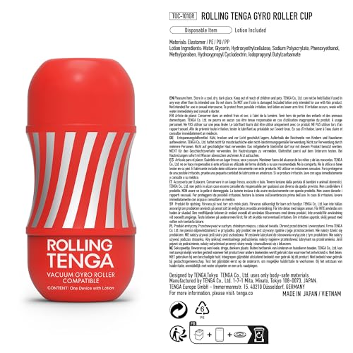 TENGA ROLLING TENGA Gyro Roller Cup Standard [For GYRO ROLLER Only]