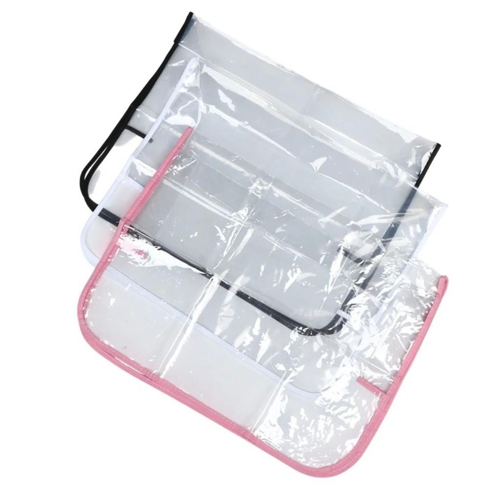 Transparent Barber Chair Backrest Cover Dustproof Anti-fouling Waterproof Slipcover PVC Anti-Scratch Furniture Protector
