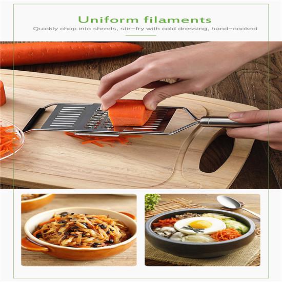 Multifunction Vegetable Slicer Stainless Steel Grater Cutter Shredders Carrot Grater Kitchen Accessories 3-In-1
