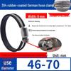 Expanded German-Style Quick-Release 304 Stainless Steel Hose Clamp