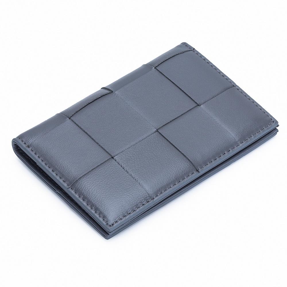 Women's Fashion Woven Sheepskin Passport Wallet & Document Organizer