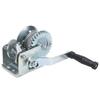 Manual Winch Hand Crank Carbon Steel Winding Tools with 6 Meters Wire Rope 600LBS