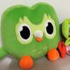 Green Duolingo Owl Plush Toy Duo Plushie Of Duo The Owl Cartoon Anime Owl Doll Soft Stuffed Animal Toy Children Birthday Gift